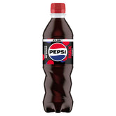 A bottle of Pepsi Max Cherry - 500ml on a white background.